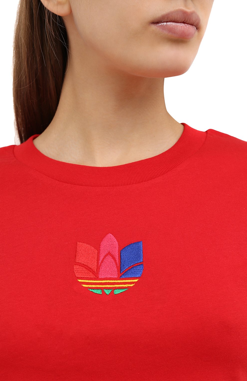 Хлопковый топ ADIDAS ORIGINALS, арт. GD2319, фото 5