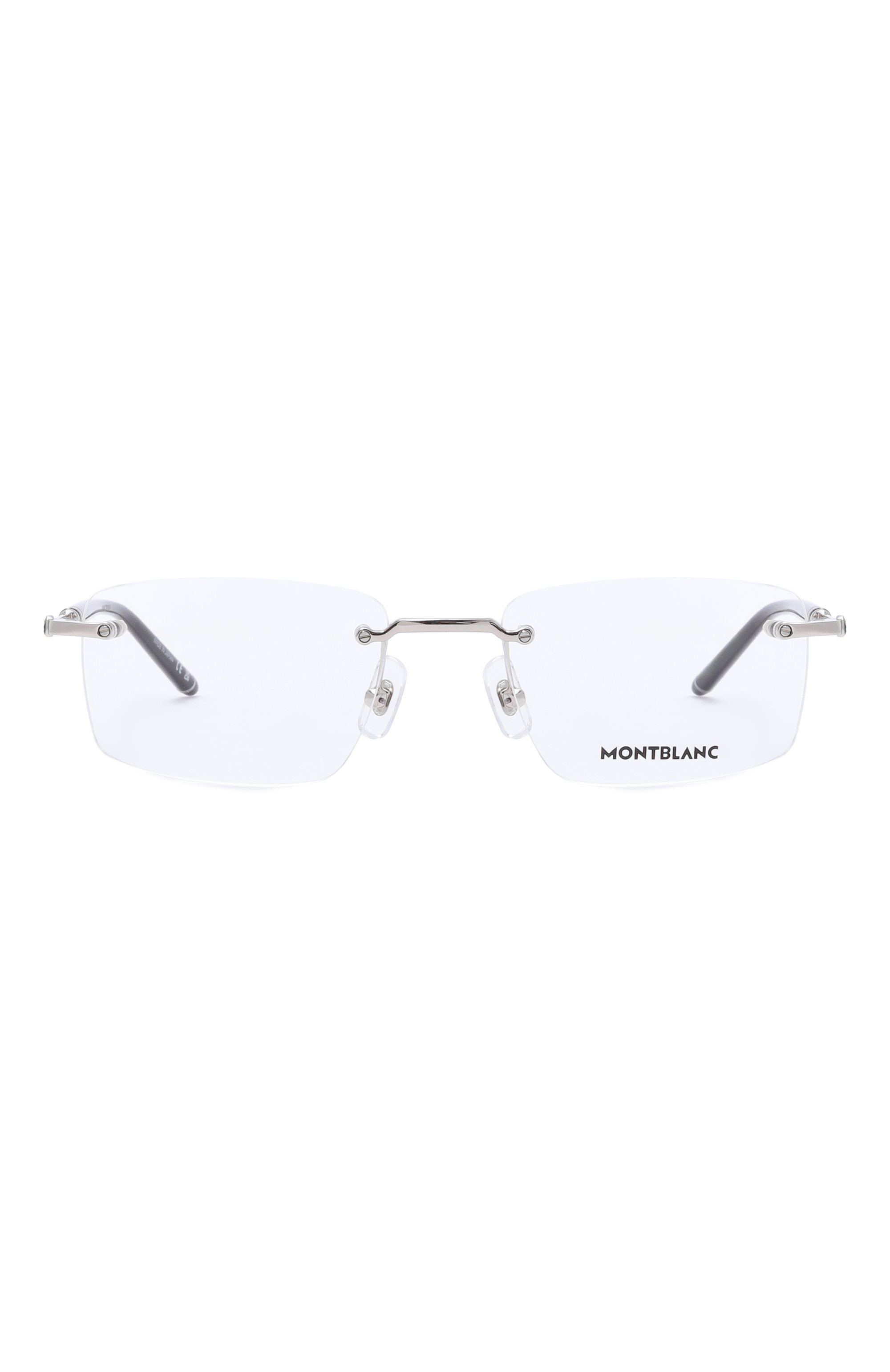 Оправа MONTBLANC серебряного цвета по цене 38500 руб., арт. MB0480 002, фото 2 Оправа MONTBLANC, арт. MB0480 002, фото 2