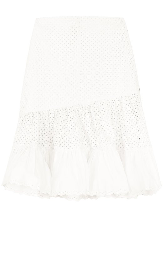 

Кружевная юбка-миди с оборками Sonia by Sonia Rykiel, Белый