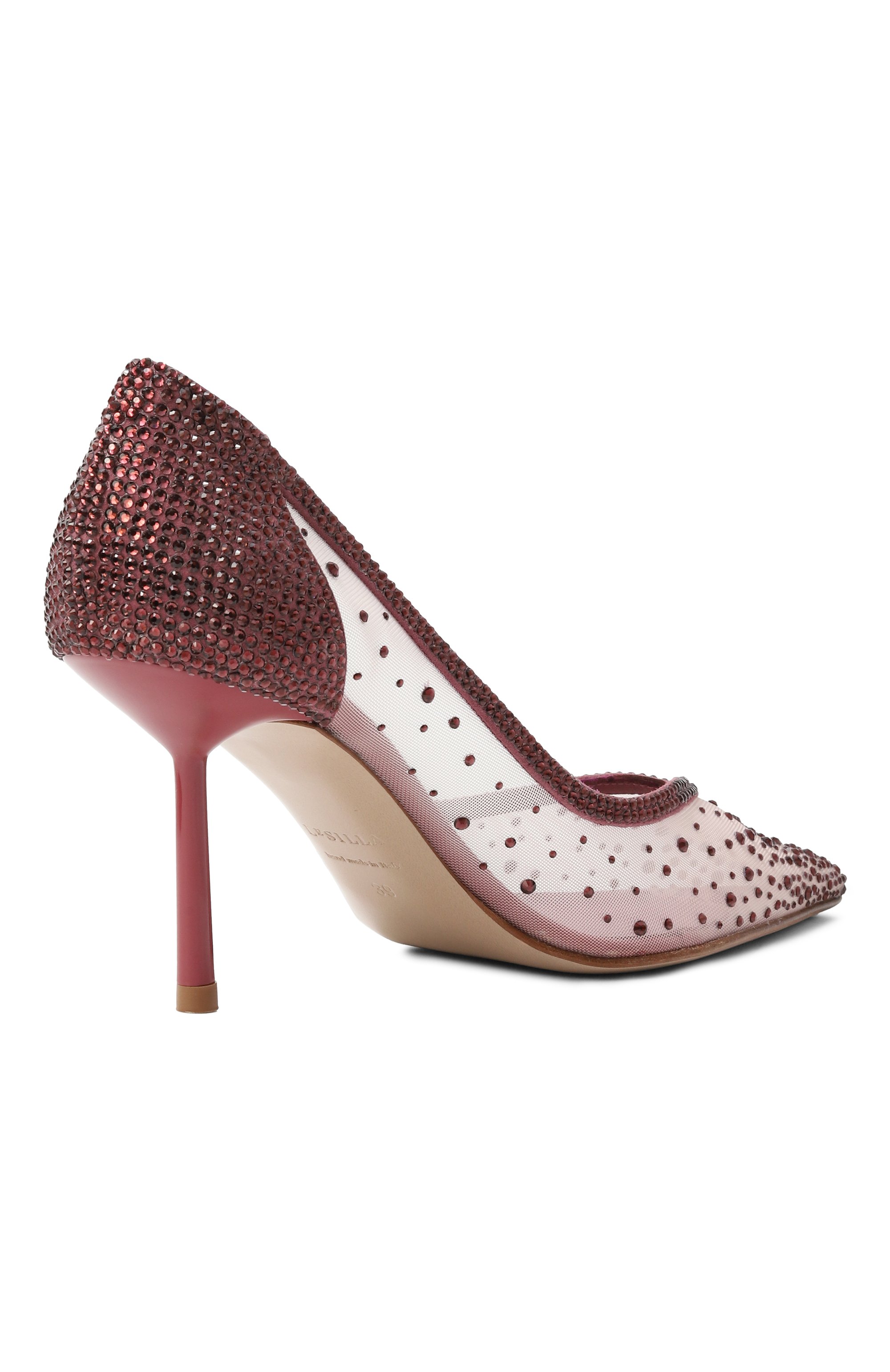 Текстильные туфли nicole 80 LE SILLA, арт. 4191E080BXPPKAB, фото 5