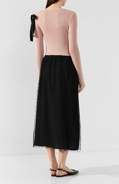 Шерстяное платье REDVALENTINO, арт. TR3KDB33/4WF, фото 4