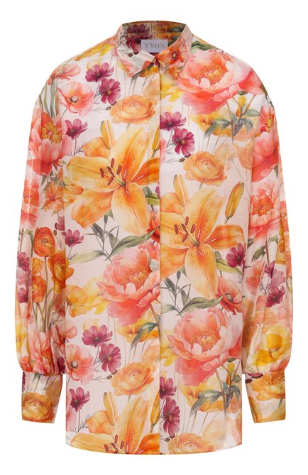 Женская блузка из хлопка и шелка YVON, арт. 0 160809