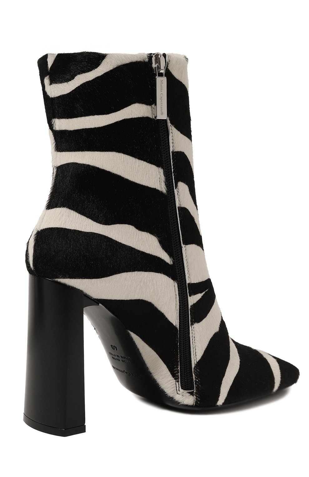 Кожаные ботильоны anna MATTIA CAPEZZANI, арт. W431/CAVALLIN0, фото 5