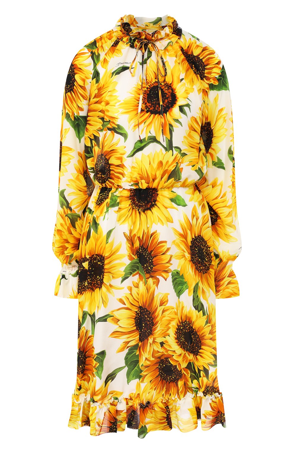 Шелковое платье DOLCE & GABBANA, арт. F6E6KT/HS15K, фото 1