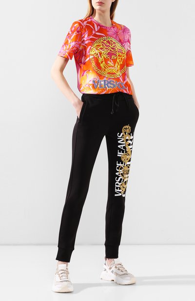 Хлопковые джоггеры VERSACE JEANS COUTURE, арт. A1HVB100-VDM310 15AW/30318, фото 2