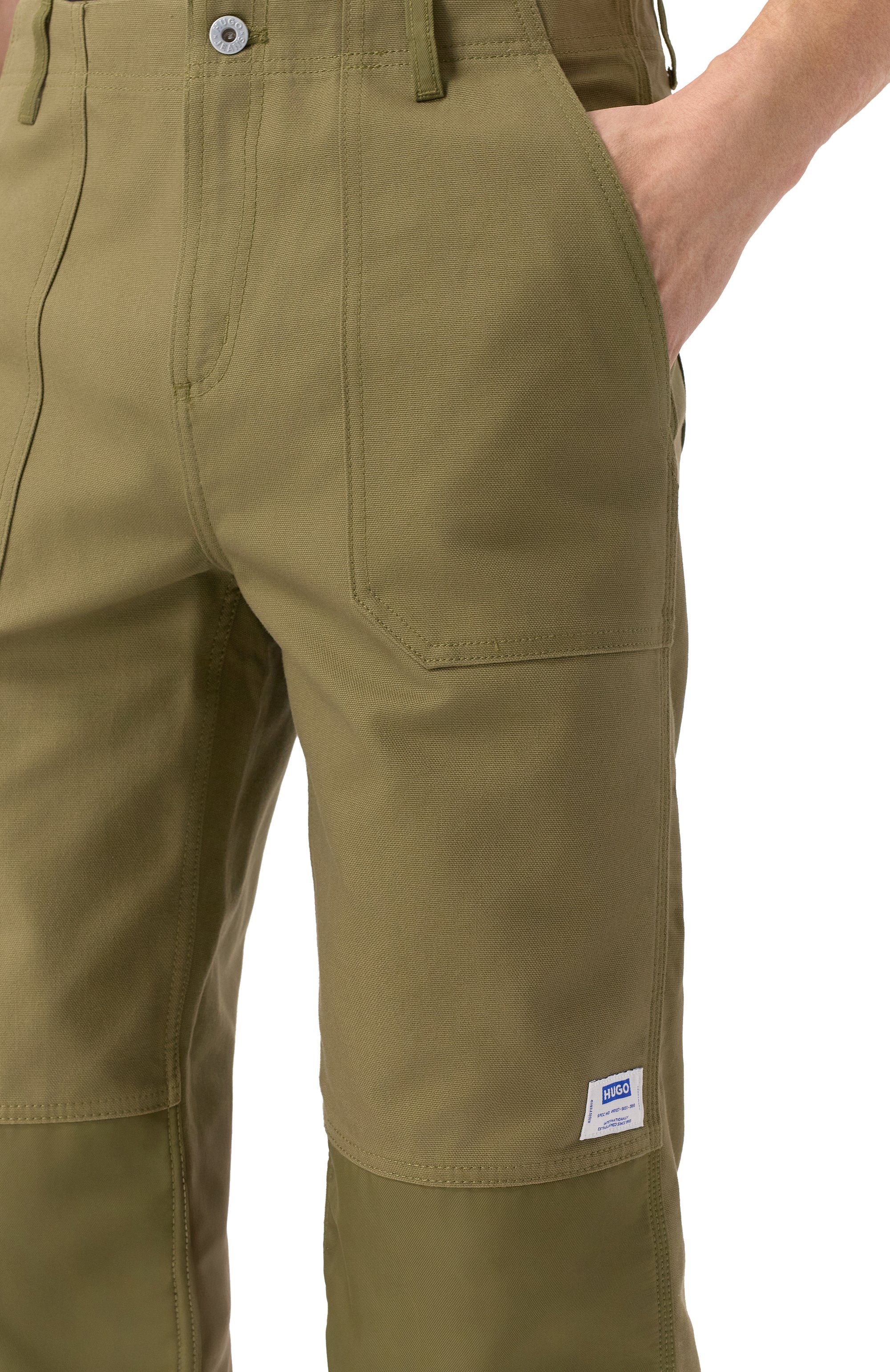 Хлопковые брюки HUGO BLUE, арт. 50535396, фото 5