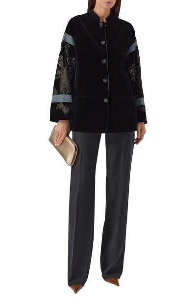 Бархатный жакет GIORGIO ARMANI, арт. GW001953/TE10831, фото 2