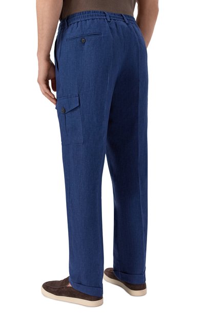 Льняные брюки-карго GRAN SASSO, арт. 76111/57817, фото 4