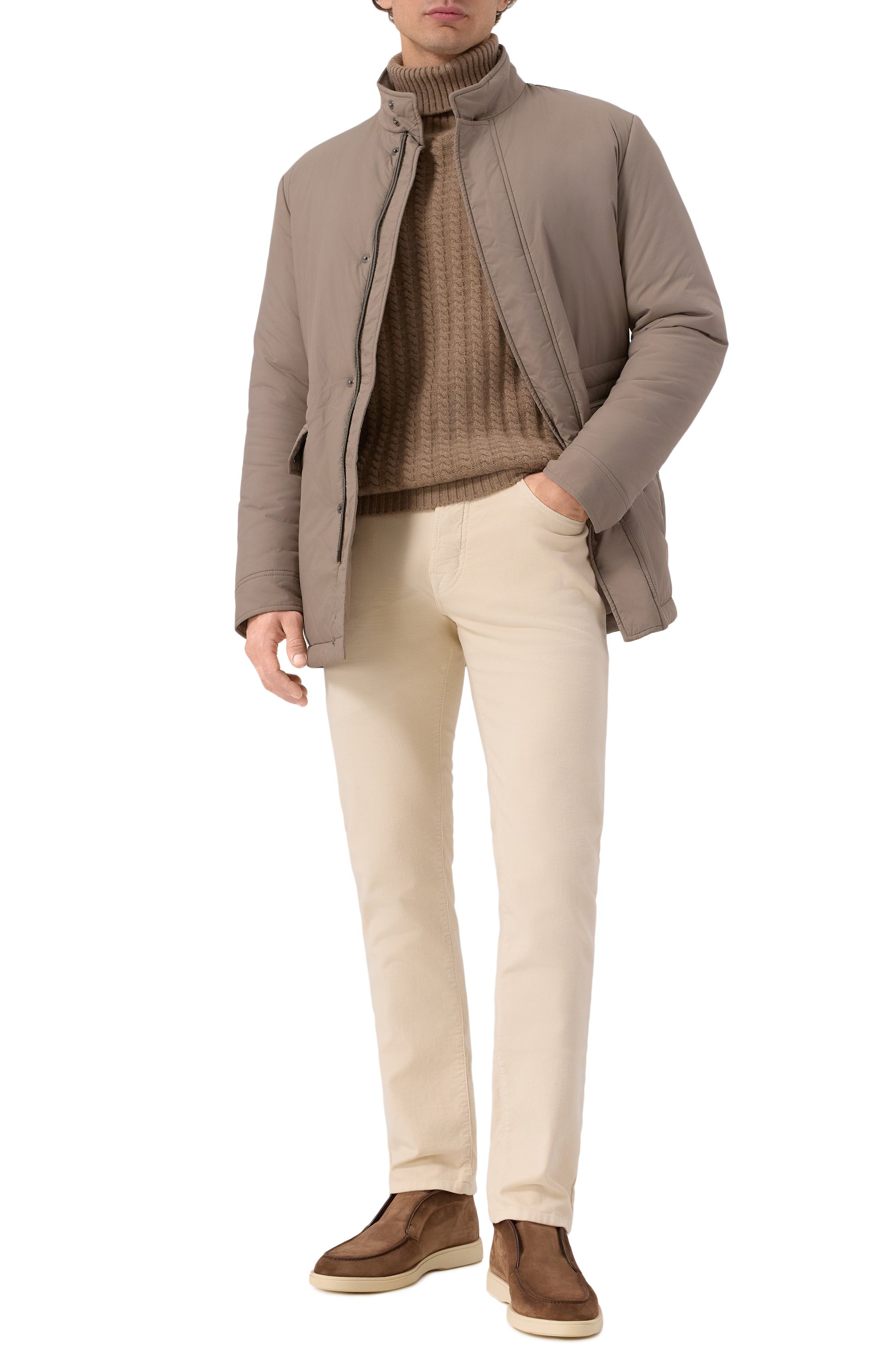 Замшевые ботинки detroit SANTONI, арт. MGDG17823TICBGEX, фото 2