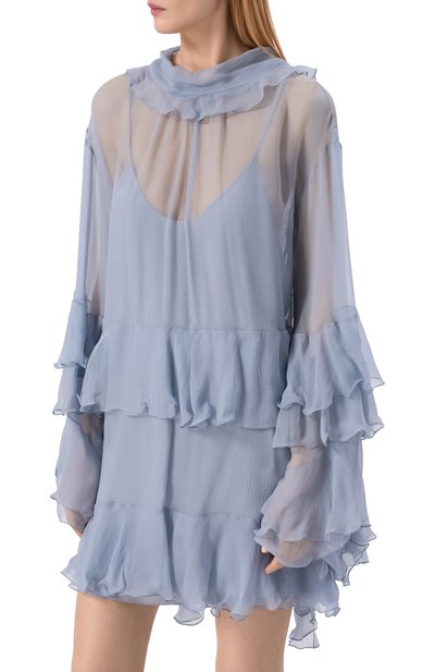Шелковое платье CHLOÉ, арт. CH26SR052001, фото 3