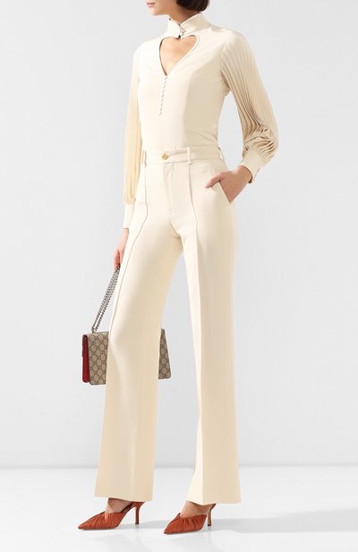 Шелковая блузка GUCCI, арт. 597073/ZAC59, фото 2