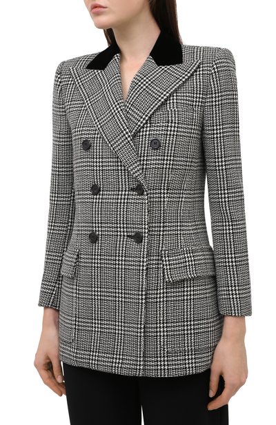 Шерстяной жакет SAINT LAURENT, арт. 641430/Y7B05, фото 3