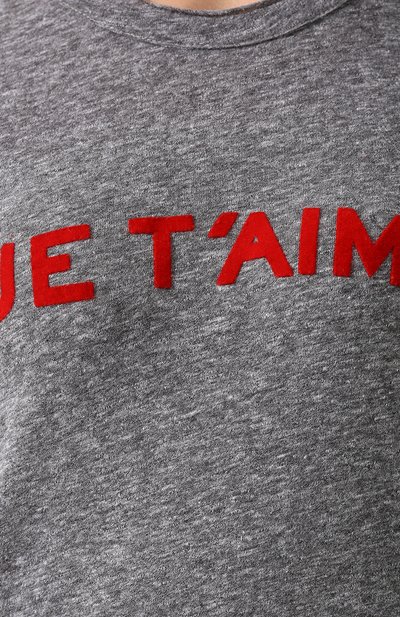 Футболка из смеси хлопка и вискозы ZADIG AND VOLTAIRE, арт. SHTP1810F, фото 5