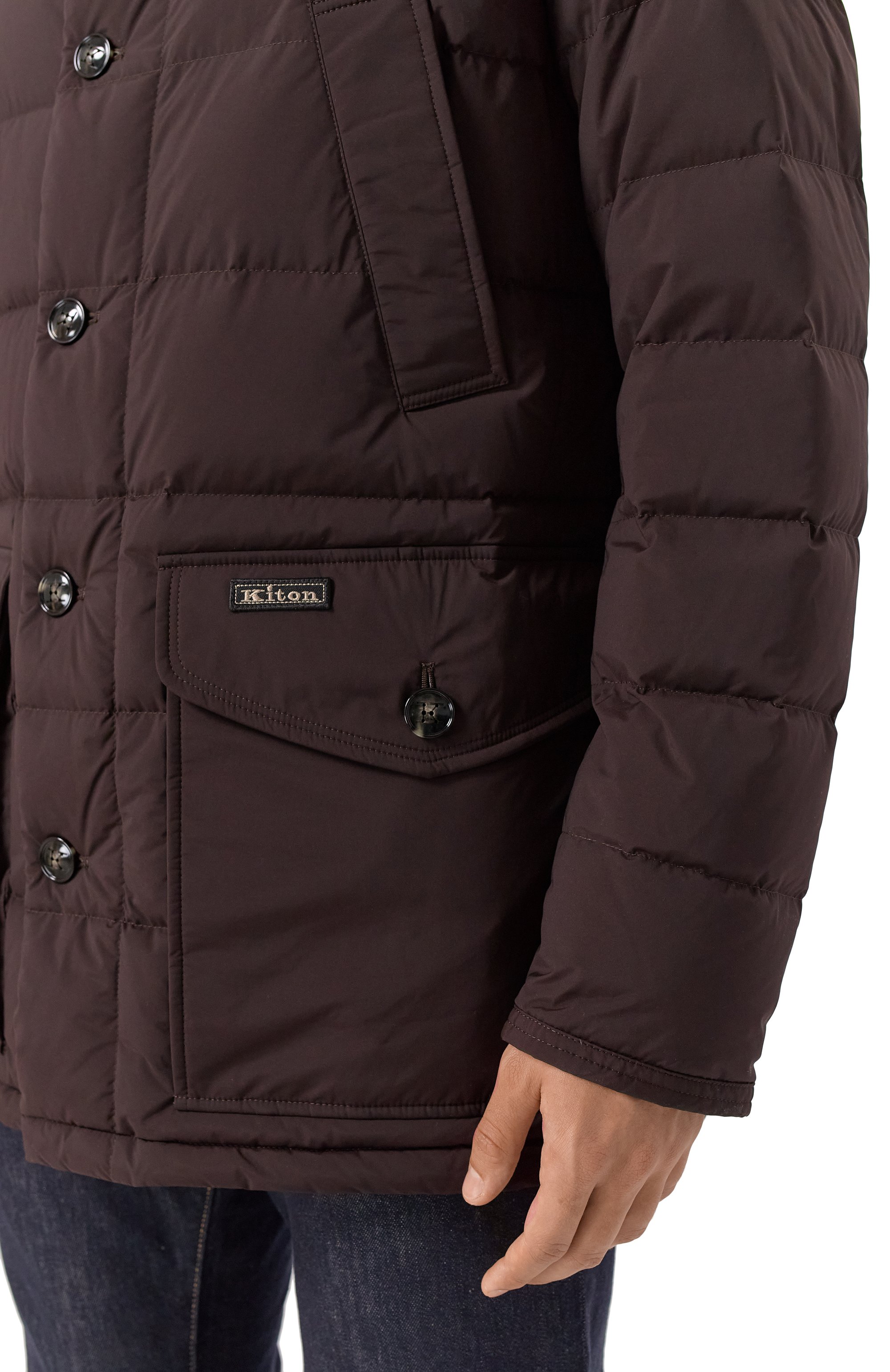 Пуховик KITON, арт. UW2250V0440H04, фото 5