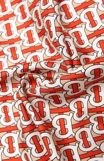 Шелковый платок BURBERRY, арт. 8015511, фото 4