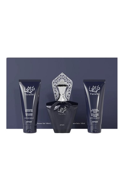 Мужские набор turathi blue (90+2x100ml) AFNAN, арт. 6290171074274