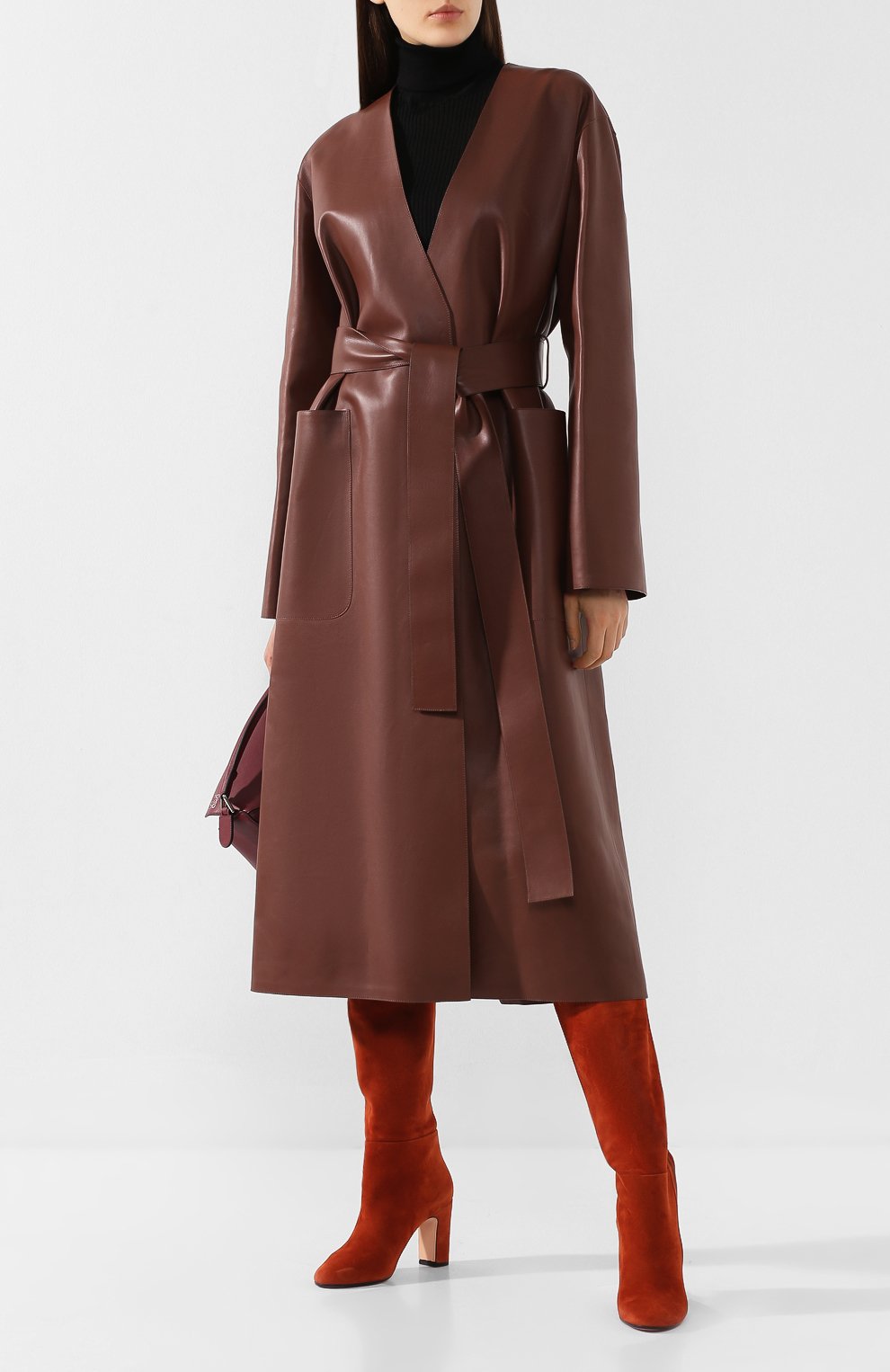 Замшевые сапоги KITON, арт. D48801X05S31, фото 2