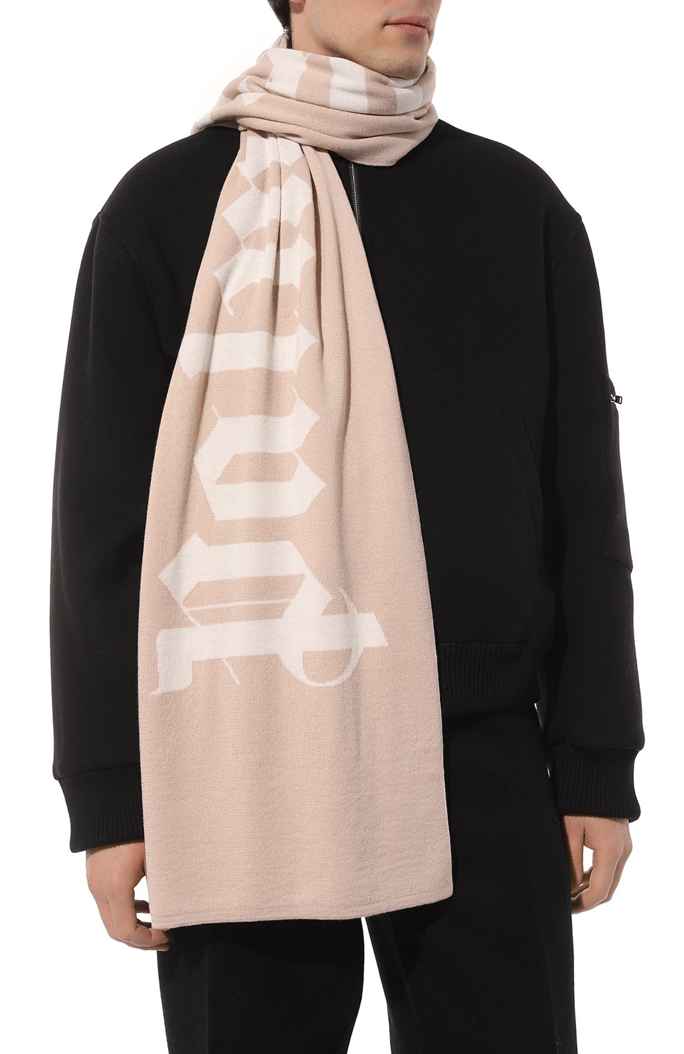 Шарф PALM ANGELS, арт. PMMA025F23KNI0016103, фото 2