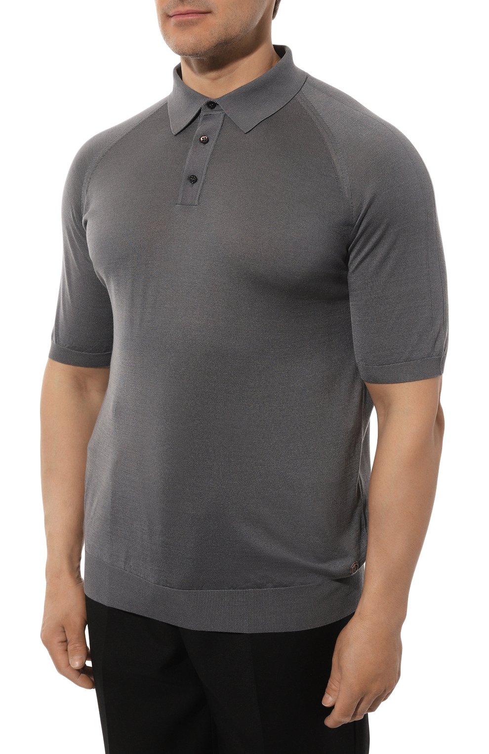 Шелковое поло STEFANO RICCI, арт. K616334P13/F23101, фото 3