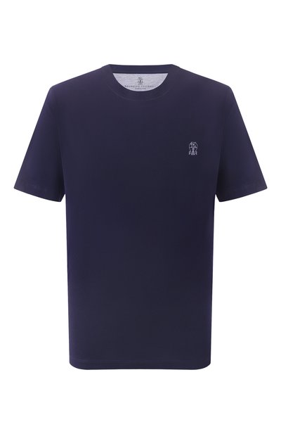 Мужская хлопковая футболка BRUNELLO CUCINELLI, арт. M0B138440