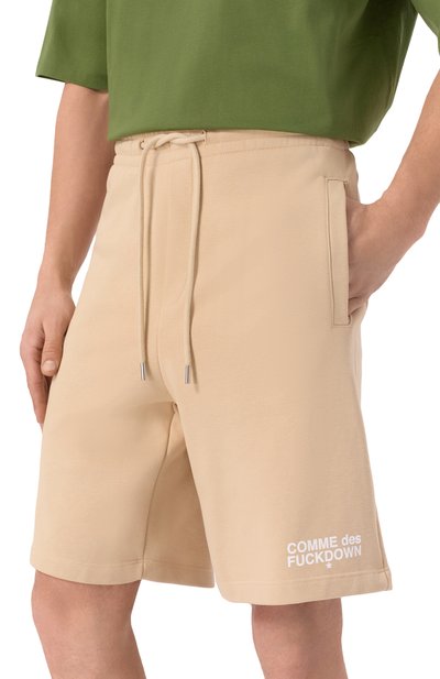 Хлопковые шорты COMME DES FUCKDOWN, арт. CFABM01505, фото 3