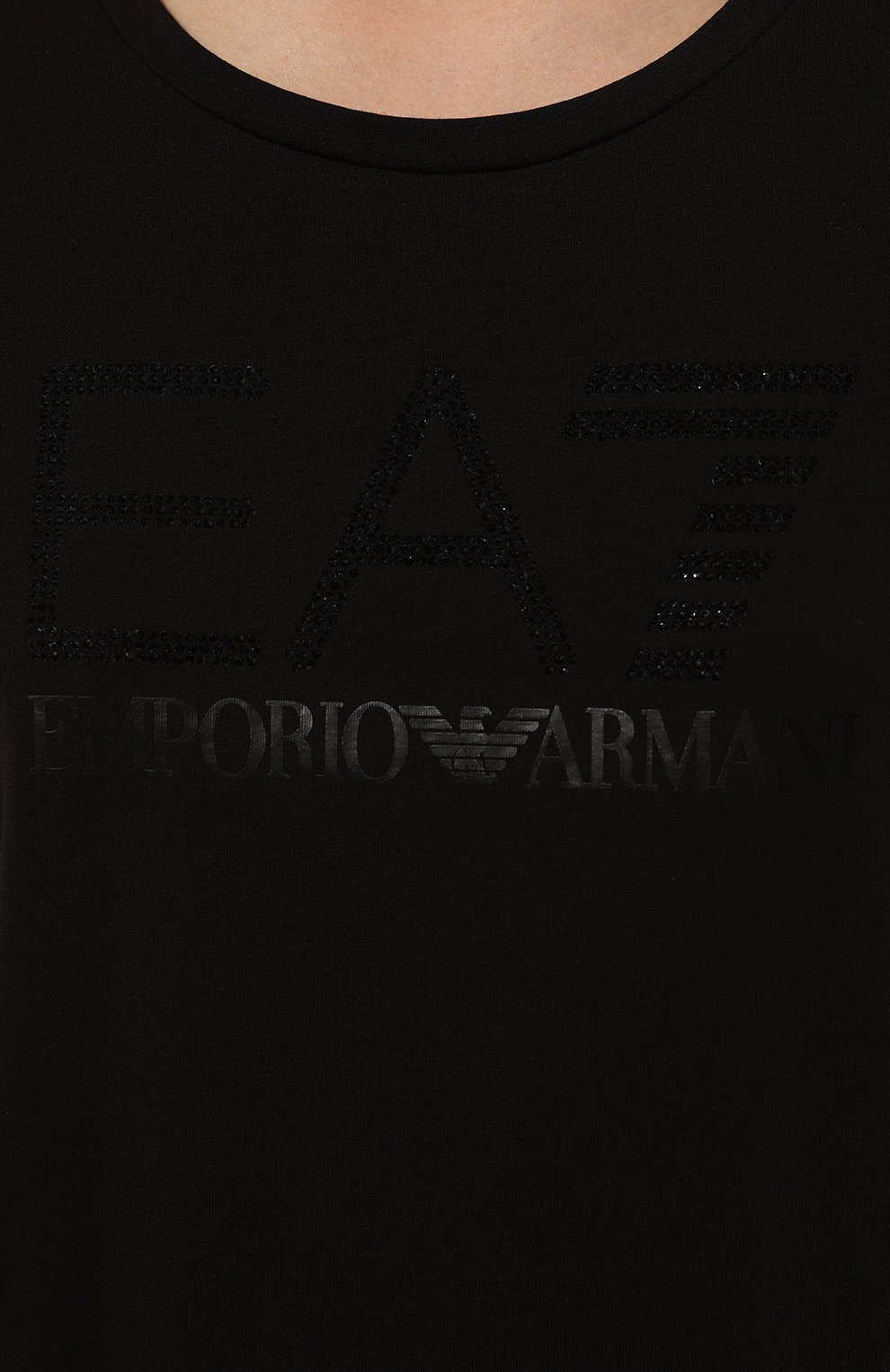 Хлопковая футболка EA7, арт. 6DTT14/TJQCZ, фото 5