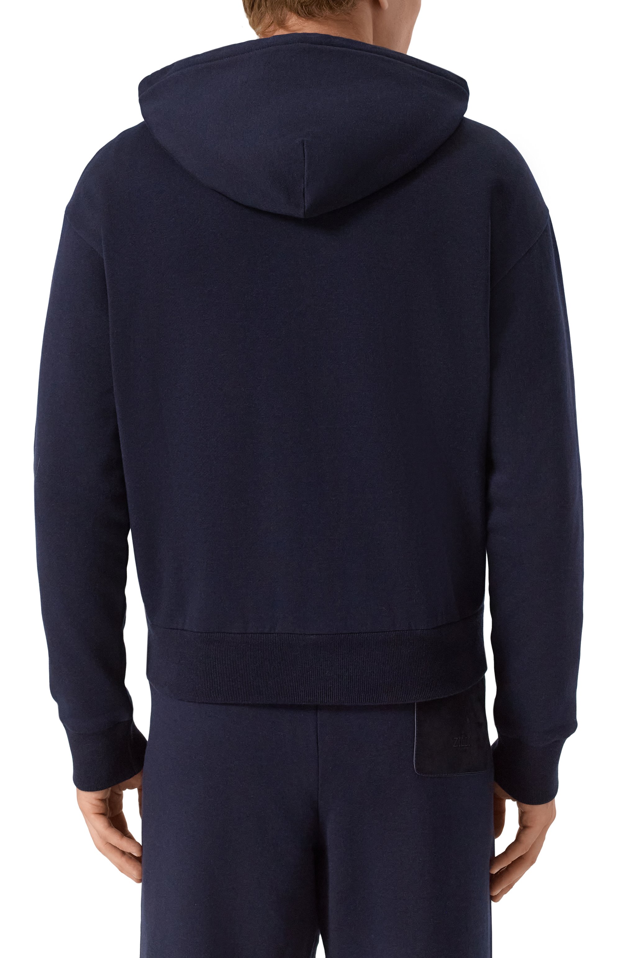 Толстовка из хлопка и кашемира ZILLI, арт. SWS006M0176VEST00, фото 4