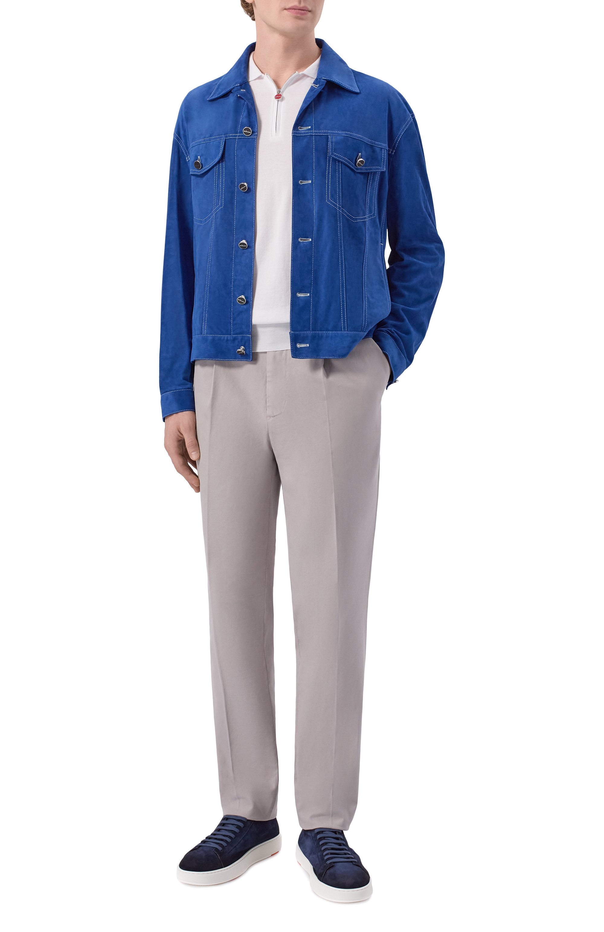 Хлопковое поло KITON, арт. UMKX33Z, фото 2