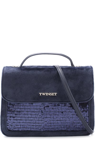 Текстильная сумка с пайетками TWINSET, арт. GA77B1, фото 4