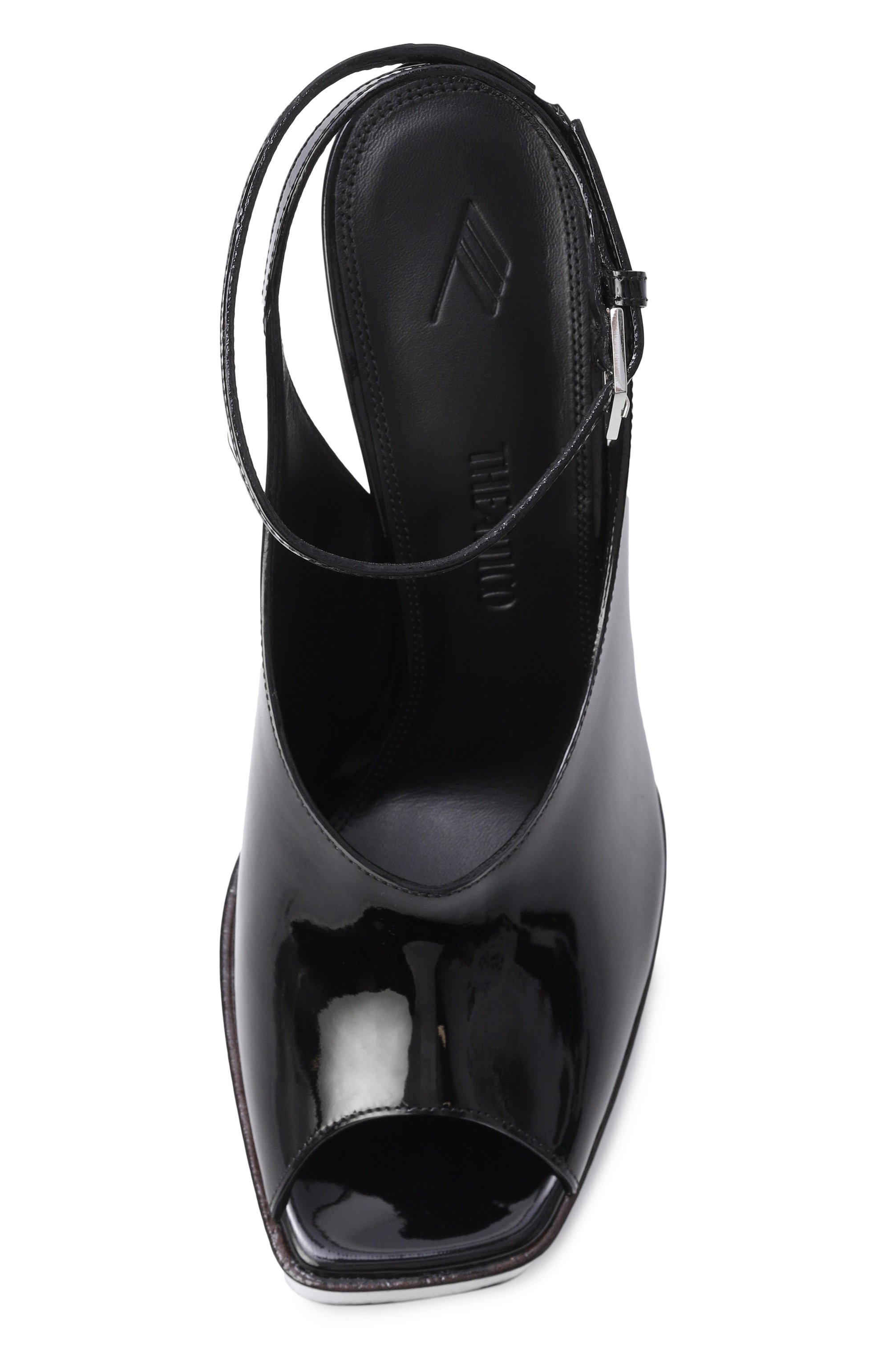 Лакированные босоножки ornella THE ATTICO, арт. 260WSH00911/LBT002AA, фото 6