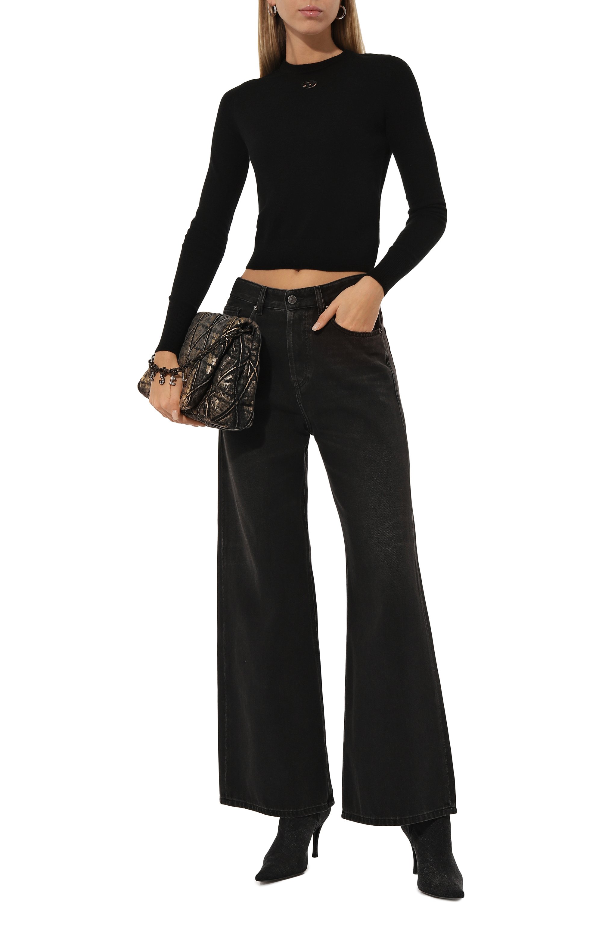 Пуловер из шерсти и кашемира DIESEL, арт. A13013/0GEAY, фото 2