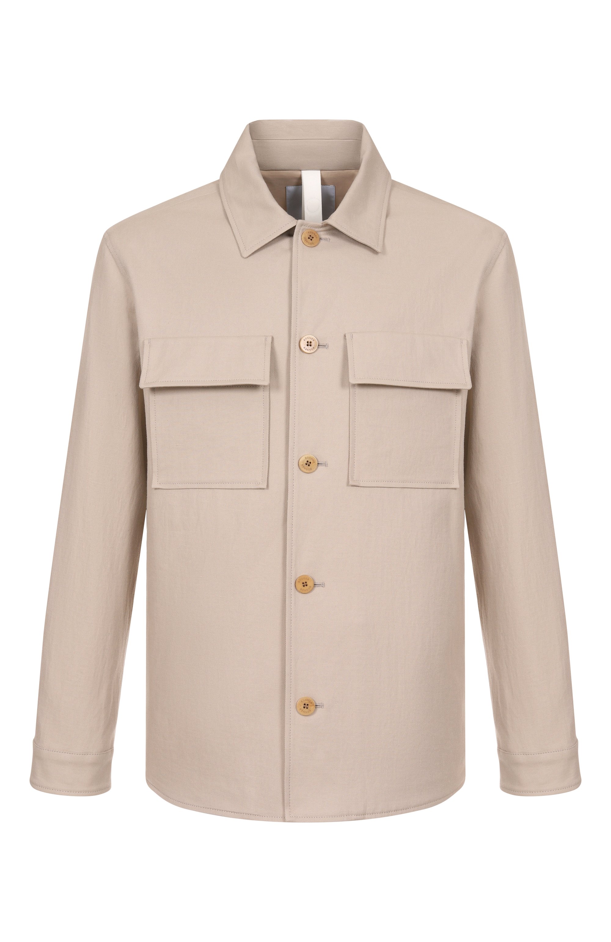 Куртка-рубашка из хлопка и льна BOGNER бежевого цвета по цене 63100 руб., арт. 38869638, фото 1 Куртка-рубашка из хлопка и льна BOGNER, арт. 38869638, фото 1