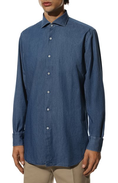 Хлопковая рубашка ALESSANDRO GHERARDI, арт. BP1L-3S-7T/10AT, фото 3