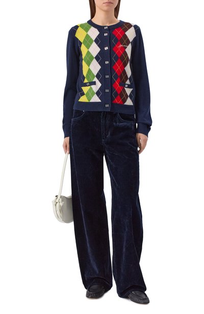 Кардиган из шерсти и кашемира GANNI, арт. A1070055, фото 2