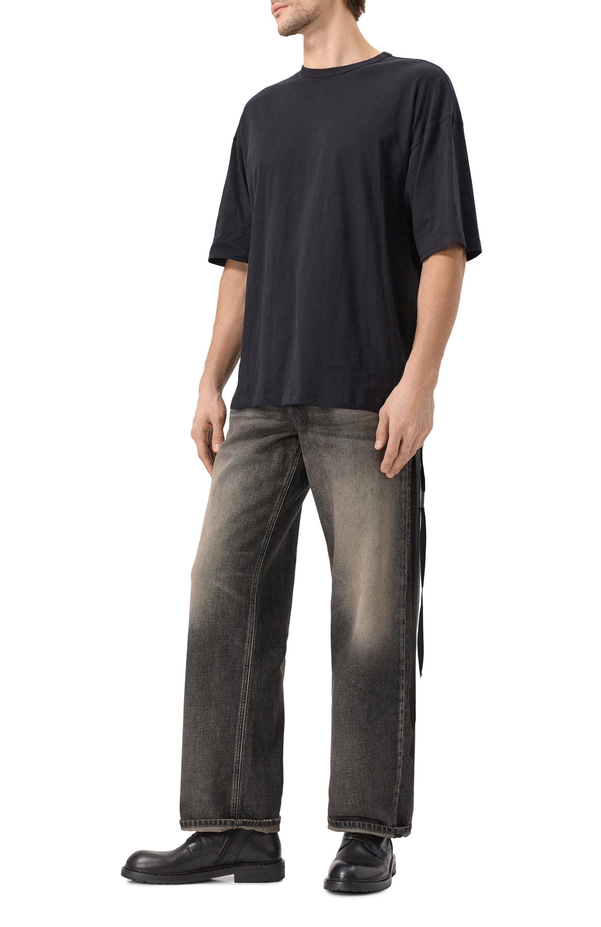 Кожаные ботинки danny ANN DEMEULEMEESTER, арт. B0010092/LT047, фото 2