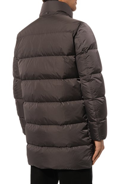 Пуховик HERNO коричневого цвета по цене 87550 руб., арт. PI001149U/12004Z, фото 4 Пуховик HERNO, арт. PI001149U/12004Z, фото 4