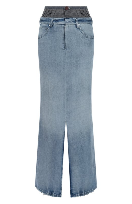 Джинсовая юбка Maison Margiela S51MI0006/S30383 Голубой S51MI0006/S30383
