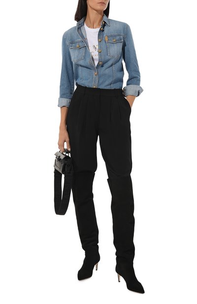 Хлопковая футболка BALMAIN, арт. AF1EF005BC41, фото 2