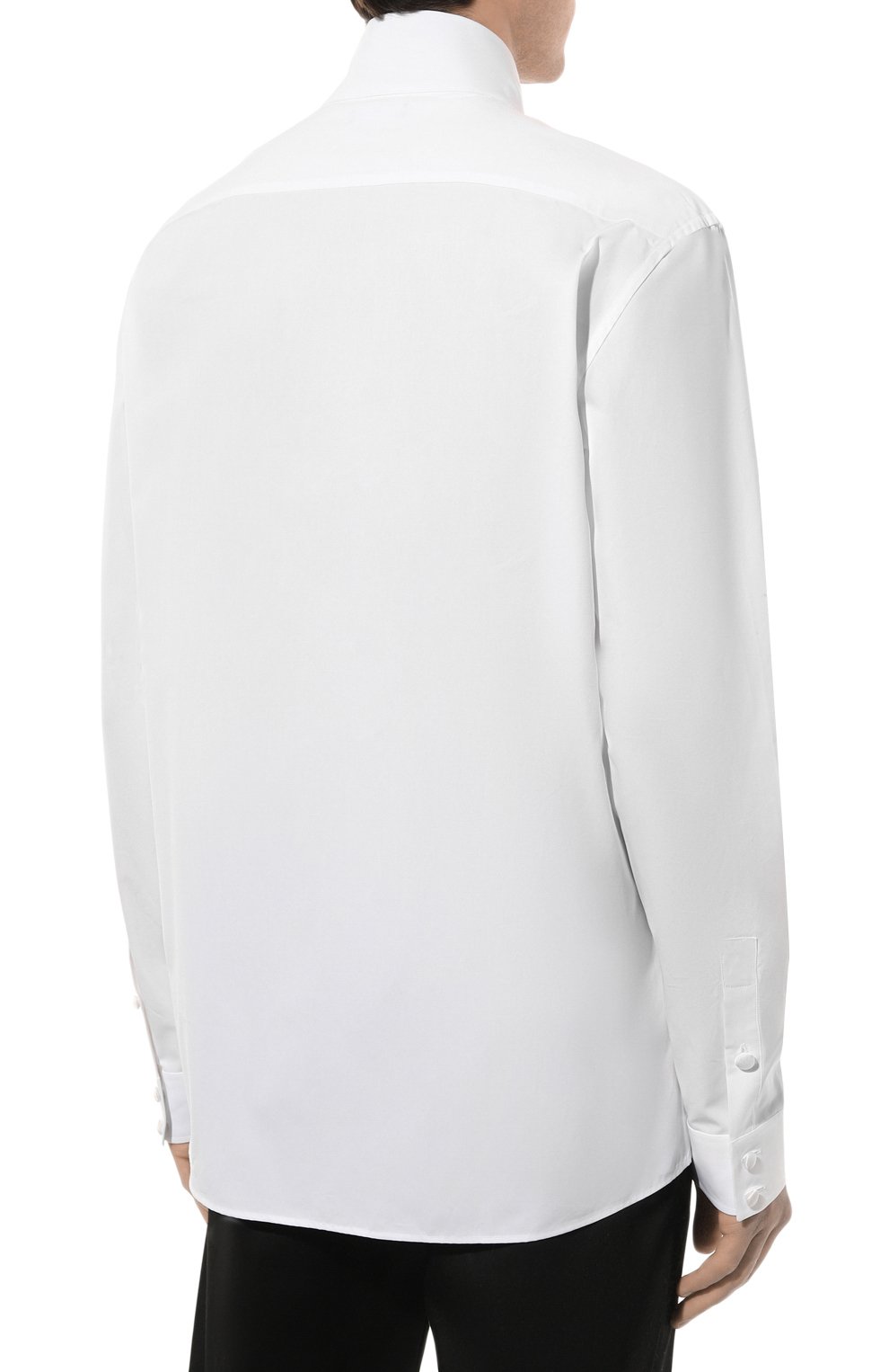 Хлопковая сорочка BALMAIN, арт. YH0HS105CC52, фото 4