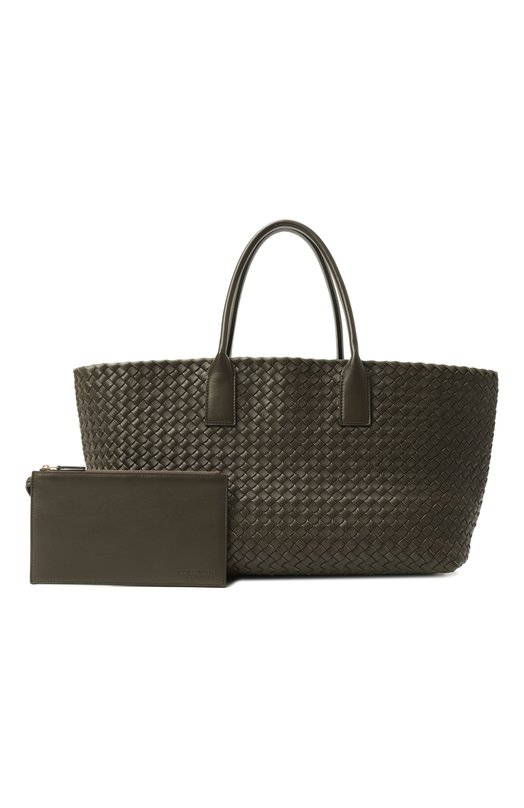 Сумка-тоут Cabat medium Bottega Veneta 608810-V1OW1 Хаки  608810-V1OW1 Фото 7