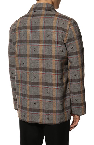 Шерстяной пиджак GUCCI, арт. 654840/ZAHLM, фото 4