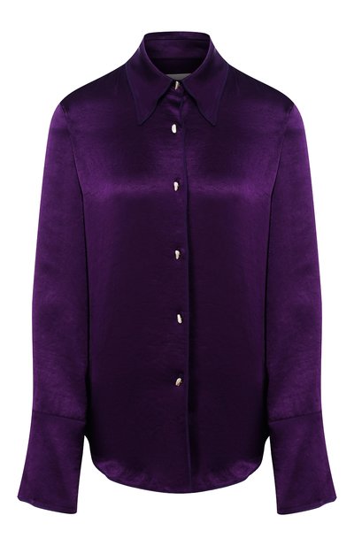 Блузка NANUSHKA, арт. MANDINE_PURPLE_WASHED SATIN, фото 1