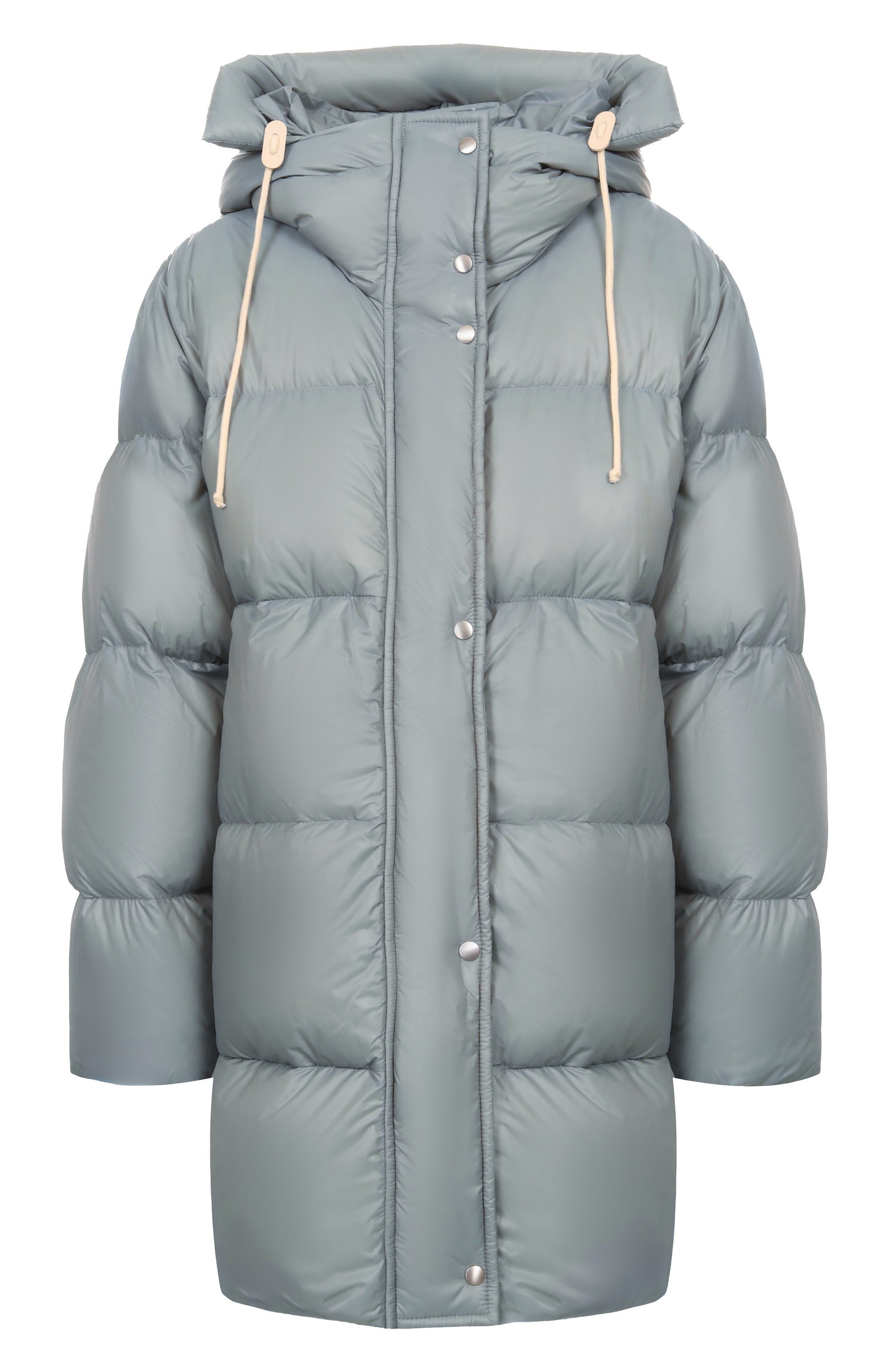 Пуховик JIL SANDER голубого цвета по цене 393000 руб., арт. J40AF0183/J70007, фото 1 Пуховик JIL SANDER, арт. J40AF0183/J70007, фото 1