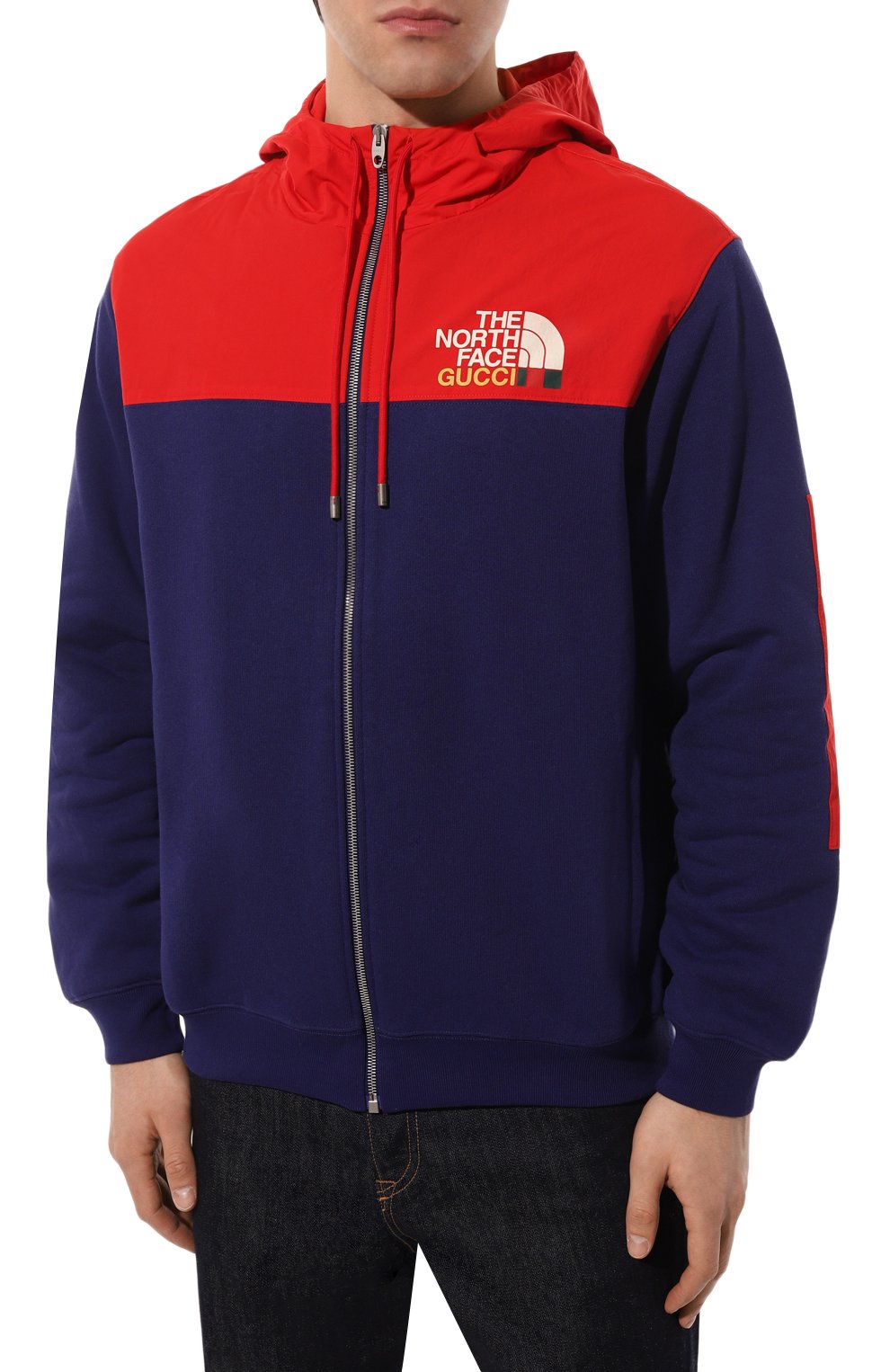 Хлопковая толстовка the north face x gucci GUCCI, арт. 671462 XJDRN, фото 3