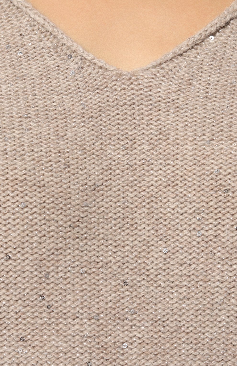 Пуловер из шерсти и вискозы GRAN SASSO бежевого цвета по цене 46850 руб., арт. 14201/33000, фото 5 Пуловер из шерсти и вискозы GRAN SASSO, арт. 14201/33000, фото 5