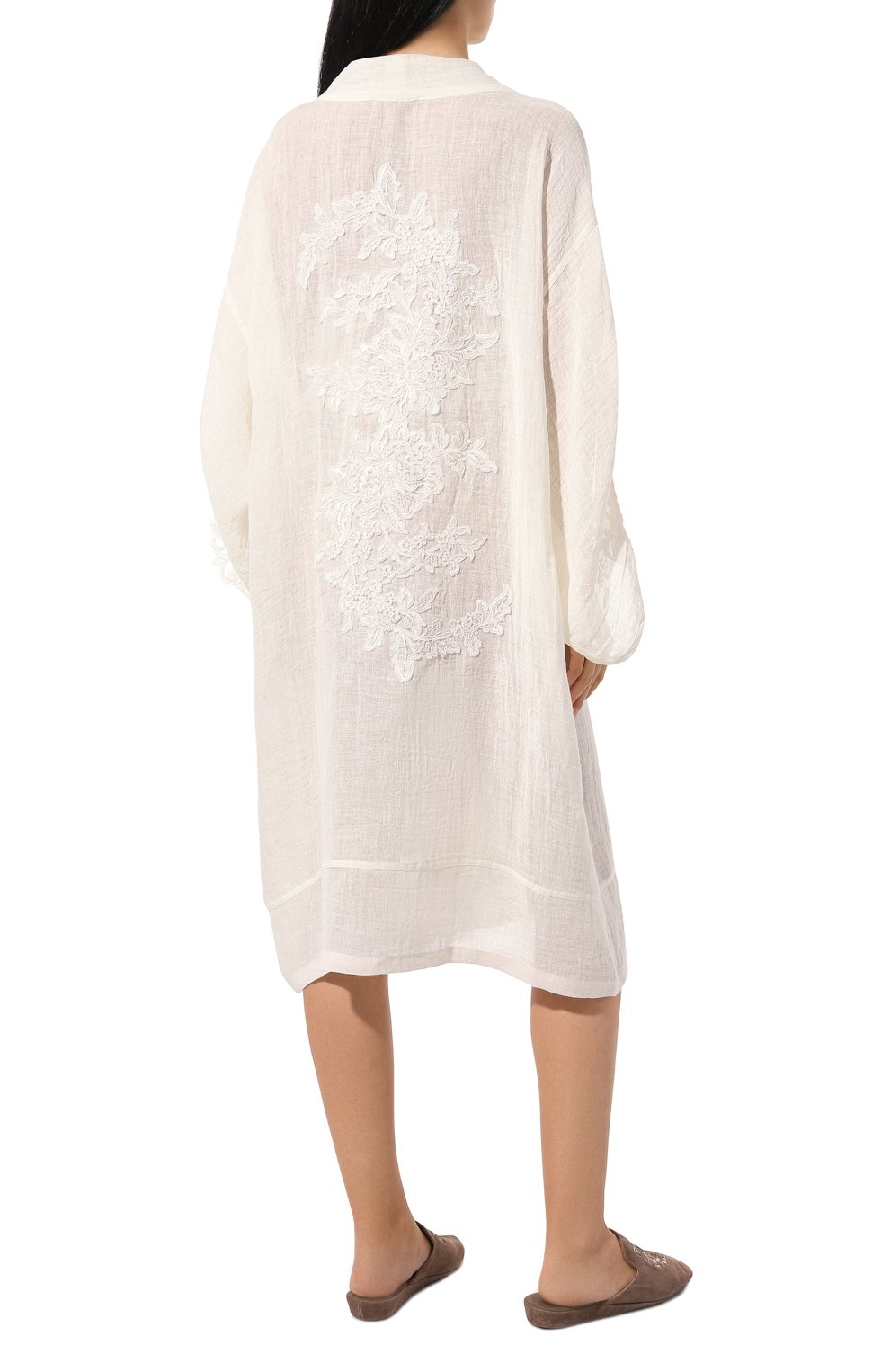 Халат изо льна и вискозы MAURIZIO, арт. MZS3/W07120275, фото 4