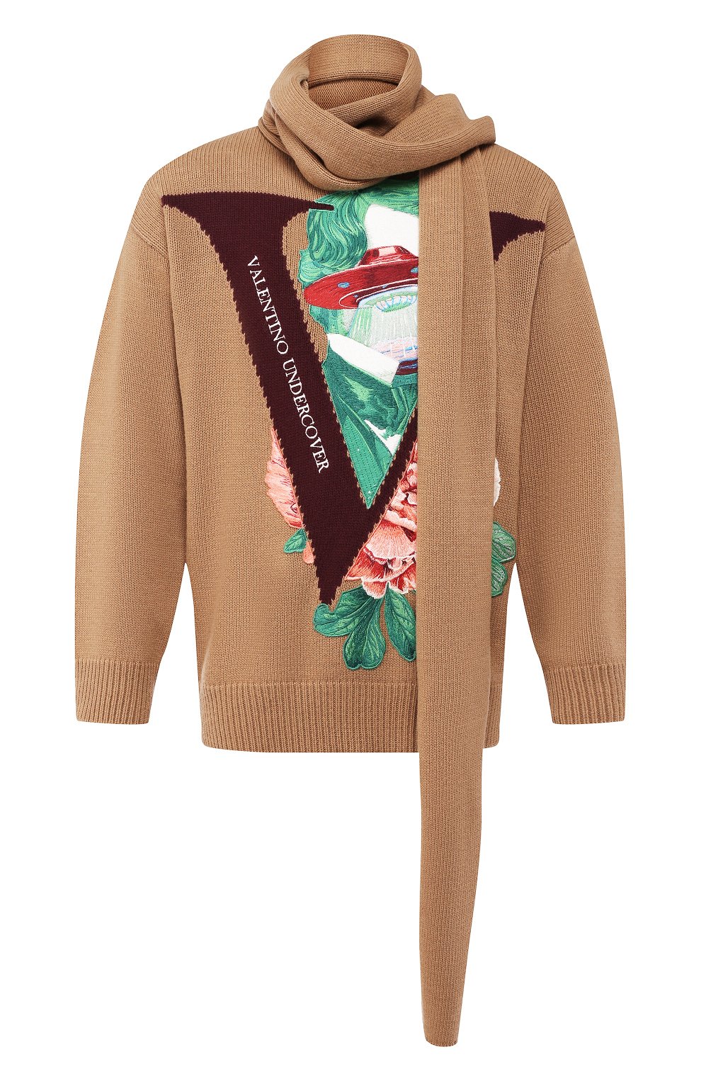 Шерстяной свитер valentino x undercover VALENTINO, арт. SV0KC06E5S2, фото 1