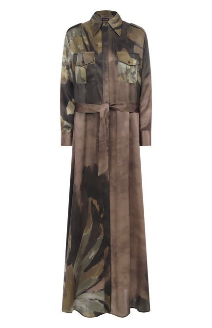 Женское шелковое платье KITON, арт. D47321K0585G03