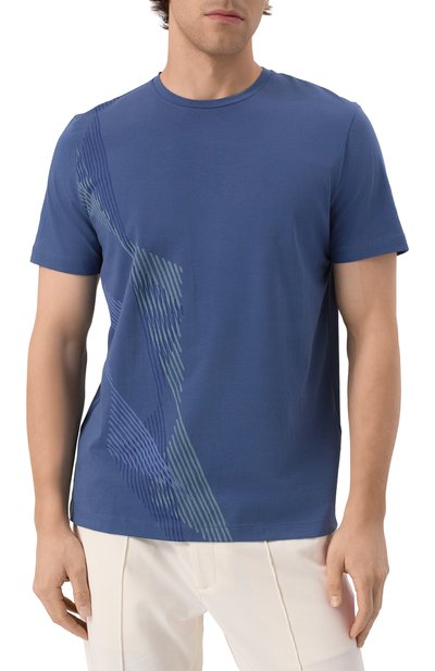 Хлопковая футболка CORNELIANI, арт. 25G588-2525064, фото 3