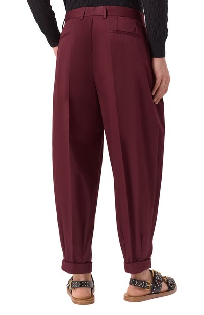 Хлопковые брюки DOLCE & GABBANA, арт. GP10DT/FUFNV, фото 4